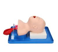 JXYQ Manichino per intubazione, manichino per intubazione pediatrica, Modello per Neonato, Infermiere di Laboratorio, Istruttore per la Gestione delle Vie aeree, Studio didattico endotracheale