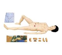 JXYQ Modello di manichino Umano per la Cura, insegnamento della Formazione Medica Infermieristica, Sesso Femminile e Maschile KAS/100, simulatore Multifunzionale per la Cura del paziente, Maschio