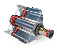 JXYQ Solar Oven, Portable Hybrid Electric Grill, High Capacity Solar Cooker for Indoor or Outdoor Cooking, Ideal Camping Cookware And Survival Gear Powered by Sun or Electricity