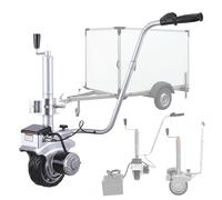 JXYQ Spostatore Elettrico per rimorchi 12V 350W, Ruota motorizzata per rimorchi da 5000 libbre, Piccolo rimorchio per carichi Pesanti, Movimento avanti e Indietro