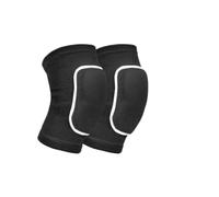 JYARZ Ginocchiera Palestra Ginocchiere Protettive Elastiche For Uomini E Donne Adatte For La Danza Pallavolo Tutore Ginocchio Sportiva(Black,Large)