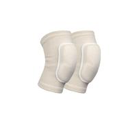 JYARZ Ginocchiera Palestra Ginocchiere Protettive Elastiche For Uomini E Donne Adatte For La Danza Pallavolo Tutore Ginocchio Sportiva(Beige,S)