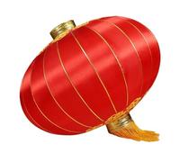 JYARZ Lanterne di Carta Giardino Lanterna Rotonda in Raso da Appendere for Il Capodanno Cinese, Festa di Primavera, Decorazioni metà Autunno Interno Decorazioni(50cm)