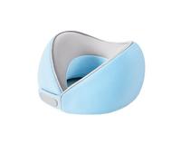 JYARZ Portatile Cuscino da Viaggio Cuscino da Viaggio Pieghevole for Aereo, Portatile, for Viaggi All'aperto Ufficio Casa Morbido(Blue)