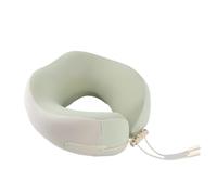 JYARZ Portatile Cuscino da Viaggio Cuscino Pieghevole A Forma di U for Viaggio in Aereo, Supporto for Il Collo Ufficio Casa Morbido(Grün)