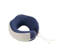 JYARZ Portatile Cuscino da Viaggio Cuscino Pieghevole A Forma di U for Viaggio in Aereo, Supporto for Il Collo Ufficio Casa Morbido(Blue)