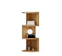 JYARZ Scaffale Angolare Libreria Mensola Angolare Ad Albero, Libreria Semplice For Risparmiare Spazio Salvaspazio Moderno(Natural)