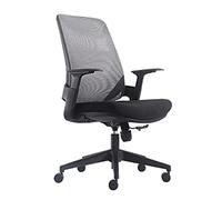 JYARZ Sedia Scrivania Ufficio Studio Sedia Da Ufficio Girevole Per Computer Con Supporto Lombare Ergonomico In Rete Traspirante Per Sala Riunioni Dell'ufficio Studio Casa Cómodas(Grey+Black)