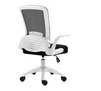 JYARZ Sedia Scrivania Ufficio Studio Sedia Da Ufficio Girevole Reclinabile Scrivania Con Rete Traspirante Supporto Lombare Regolabile Braccioli Ribaltabili Casa Cómodas(A)