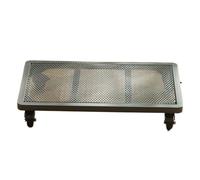 JYARZ Sottovaso con Ruote Carrello for Piante con Rulli E Ruote Bloccabili for Vassoi for Piante da Interno Ed Esterno Supporto per Piante(Beige,50x30cm)