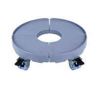 JYARZ Sottovaso con Ruote Carrello for Piante con Ruote Bloccabili for Portavasi da Giardino Interno Ed Esterno Supporto per Piante(Double Wheel)