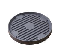 JYARZ Sottovaso con Ruote Carrello Porta Piante Rotondo con Ruote Nascoste for Uso Interno Ed Esterno Supporto per Piante(Grey,19cm)