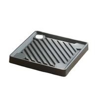 JYARZ Sottovaso con Ruote Carrello Portavasi con Rotelle Bloccabili E Base Portavasi for Fiori for Uso Interno Ed Esterno Supporto per Piante(Grey,31x31cm)