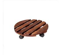 JYARZ Sottovaso con Ruote Carrello Portavasi for Piante in Vaso, Adatto for Vassoi for Piante da Interno Ed Esterno Supporto per Piante(30cm)