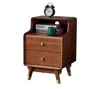 JYARZ Tavolino Comodino Moderno Comodino comodino con 2 cassetti Tavolino Sofà stretto for piccoli spazi Soggiorno Camera da letto Tavolo Centrale Ufficio