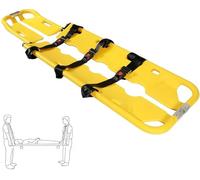 JYBNBBE Barella Portatile, barella a Cucchiaio per emergenze mediche, barella Pieghevole in Alluminio Leggera e Regolabile, tavola spinale Medica EMT, per Ambulanza, Vigili del Fuoco