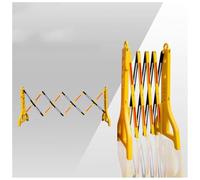 JYBNBBE Barriera di Sicurezza in plastica espandibile - Barriera di Controllo della Folla Alta 96 cm e Lunga 2,5 m, Base imbiancata per Uso Esterno, Ideale per Eventi e Gestione della Sicurezza