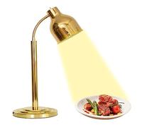 JYBNBBE Lampada riscaldante per Alimenti a Doppia Testa per Buffet, Lampada riscaldante da Cucina Commerciale da 500 W, Lampada riscaldante per Alimenti, Lampada riscaldante da t,B-1