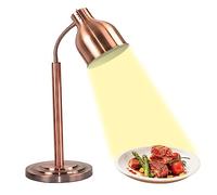 JYBNBBE Lampada riscaldante per Alimenti a Doppia Testa per Buffet, Lampada riscaldante da Cucina Commerciale da 500 W, Lampada riscaldante per Alimenti, Lampada riscaldante da t,A-1