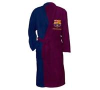 JYC CREATIVE Accappatoio Barcellona per Bambini Piccoli - Vestaglia da Bagno e Piscina con Cappuccio, Accappatoio Morbido per Piccolissimi Tifosi Blaugrana, Taglia 4XS, Regalo per Neonato e Bambino
