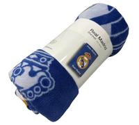 JYC CREATIVE Coperta della squadra di calcio R. Madrid, coperta da calcio Madrid, coperta Madrid, (120X150CM)