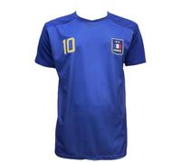 JYC CREATIVE Maglia della Francia, Abbigliamento da Calcio, Adulti Unisex, Maglia da Calcio, Regali di Calcio, Maglietta Sportiva, Abbigliamento Sportivo, Blu 2, L