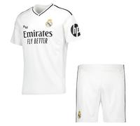 JYC CREATIVE Maglia di R. Madrid - Maglia ufficiale calcio Madrid - Tessuto morbido e confortevole, Fanatic - Adulto - Unisex, insieme, XX-Small