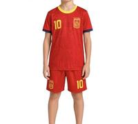 JYC CREATIVE Maglietta e pantaloncini sportivi per ragazzi e ragazze dai 4 ai 14 anni per sport e calcio, abbigliamento estivo corto per la scuola, regalo per ragazzi e ragazze