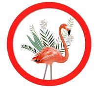 JYCCYIHENG Cornice Rotonda Cornice Decorazione della Parete Cornice in Legno, Facile Installazione, Diverse Dimensioni Possono Essere Abbinate A Volontà(Size:8 inch,Color:Rosso)