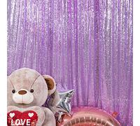 JYFLZQ - Tenda con paillettes, sfondo fotografico, decorazione per feste, matrimoni, compleanni, baby shower, Postiano, 6 ft x 8 ft