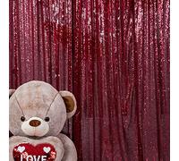 JYFLZQ - Tenda con paillettes, sfondo fotografico, decorazione per feste, matrimoni, compleanni, baby shower, 890v6, 6 ft x 8 ft