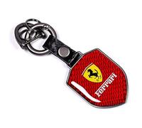 JYHBAQWN Portachiavi per Auto per Ferrari 296 458 488 599 812 California Enzo F12 F430 F8 FXX SF90, Portachiavi per Auto con Logo Emblema Compatibile con Uomini e Donne, Accessori per Auto