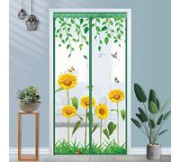 JYHCD Zanzariera Magnetica per Porte Girasole, Tenda Magnetica Zanzariera Porta Finestra, Facile da Installare, Adatto A Bambini E Animali Domestici,Disponibile in Tutte Le Misure,95x210cm(W x H)