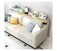 JYHHCYS consolle dietro divano 80/120/160/200 Cm Di Lunghezza Tavolino Sottile Dietro Il Divano, Mensola Portaoggetti Stretta Per Lato Letto Tavolo Consolle Da Ingresso Moderno(190x12x65cm)