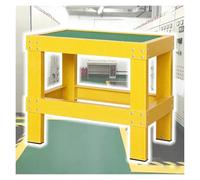 JYHHCYS Sgabello Isolato Piattaforma Di Sicurezza Elettrica Antiscivolo, Sgabello Portatile Isolato Con Tappetino Isolante In Gomma, Per Sottostazioni E Officine Di Riparazione