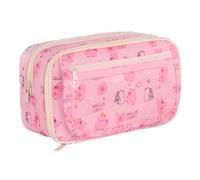 JYJLLM Astuccio personalizzato per ragazze e ragazzi, grazioso astuccio rosa con scomparti, perfetto per bambini, design estetico, dimensioni grandi e piccole disponibili, astuccio per ragazzi, rosa,