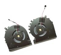 JYJMDMG Laptop Parts New Laptop CPU GPU ventola di raffreddamento Notebook PC per HP 15-DK TPN-C141 Delta ND85C16-18L02 ND85C16-18L03 L57170-001 L56900-001 (ventola CPU e GPU)