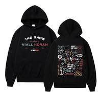 JYKJUEDZ Cantante Niall Horan The Show Album Track List Stampa Felpa con Cappuccio Uomo Donna Moda Y2k Stile Felpe Harajuku Hip Hop Pullover