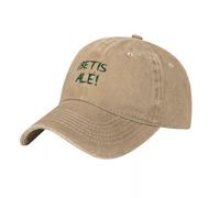 JYKJUEDZ Cappellino da Baseball ?Betis Alé! Verde 3 Personalizzato per uscite in Spiaggia da Ragazzo e da Donna