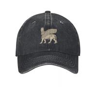 JYKJUEDZ Cappellino da Baseball Lamassu Toro Alato Assiro papà Nuovo in Hard Uomo Donna