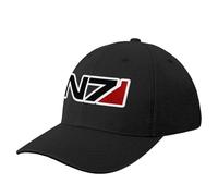 JYKJUEDZ Cappellino da Baseball Mass Effect N7 Alt Marchio di Lusso Rigido Natale Hip Hop Abbigliamento da Golf da Donna da Uomo