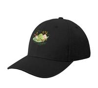 JYKJUEDZ Cappellino da Baseball Niente panico è Organico Figure Che remano su Una Foglia Hip Hop Sport Donna Uomo