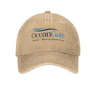 JYKJUEDZ Cappellino da Baseball Ocean Gate Safety Management Casual Estivo Trucker all'Ingrosso Tennis Hip Hop Coppia Elegante