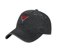 JYKJUEDZ Cappellino da Baseball The Red Triangle Personalizzato Cappello da Spiaggia Gita in Spiaggia Donna 2024 Uomo
