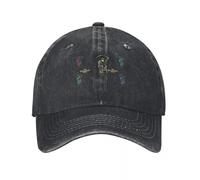 JYKJUEDZ Cappellino da Baseball The Walled off Hotel, Banksy, Grin Reaper-Mix Colors. in Offerta Uomo Donna Uomo