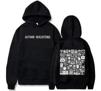JYKJUEDZ Ed Sheeran Autumn Variations Album Felpa con Cappuccio Donna Uomo Felpa con Cappuccio Musicale Tuta da Uomo Autunno Inverno Stampa Grafica bifacciale Regular
