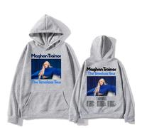 JYKJUEDZ Felpa con Cappuccio Meghan Trainor Eternal Tour Autunno/Inverno Comoda a Maniche Lunghe da Uomo e da Donna Casual in Cotone