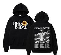 JYKJUEDZ Felpe con Cappuccio Unisex Benson Boone American Heart Tour da Uomo e da Donna Moda Hip Hop Vintage Casual Oversize