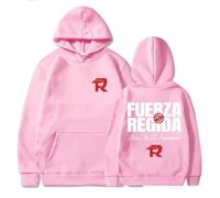 JYKJUEDZ Fuerza Regida Pero No Te Enamores Tour Felpa con Cappuccio Fuerza Regida Album Fan Regalo Felpe Unisex a Maniche Lunghe Tempo Libero Moda t