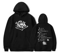 JYKJUEDZ Nicki Nicole Alma Tour Inverno Donna Uomo Moda Uomo Donna Moda Lettera Stampata Grafica Felpe Larghe